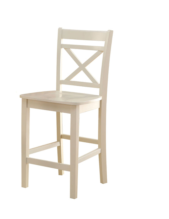 Tartys - Counter Height Chair (Set of 2) - Cream