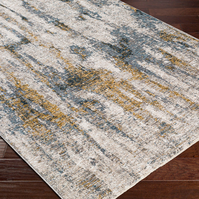 Ladoga - Modern 5 X 8 Rug - Pearl Silver