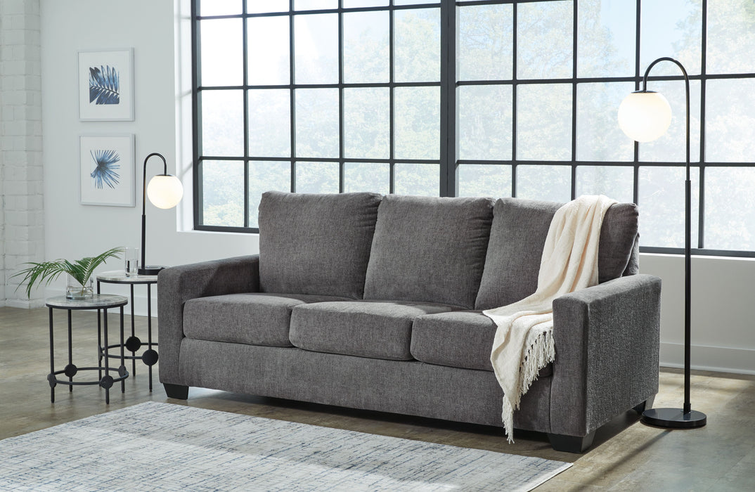 Rannis - Pewter - Queen Sofa Sleeper - Fabric