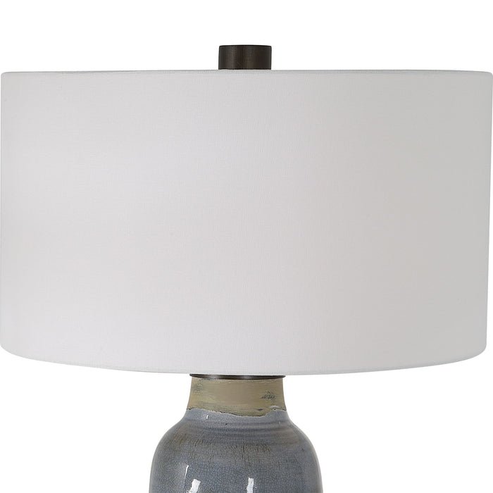 Vicente - Slate Table Lamp - Blue