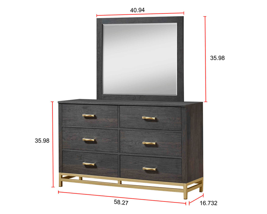 Trevor - Dresser Top - Brown