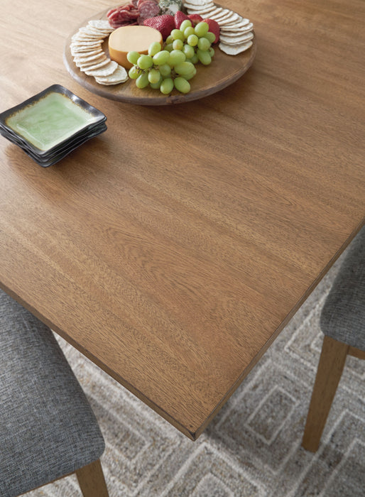 Sherbana - Light Brown - Rectangular Dining Room Extension Table