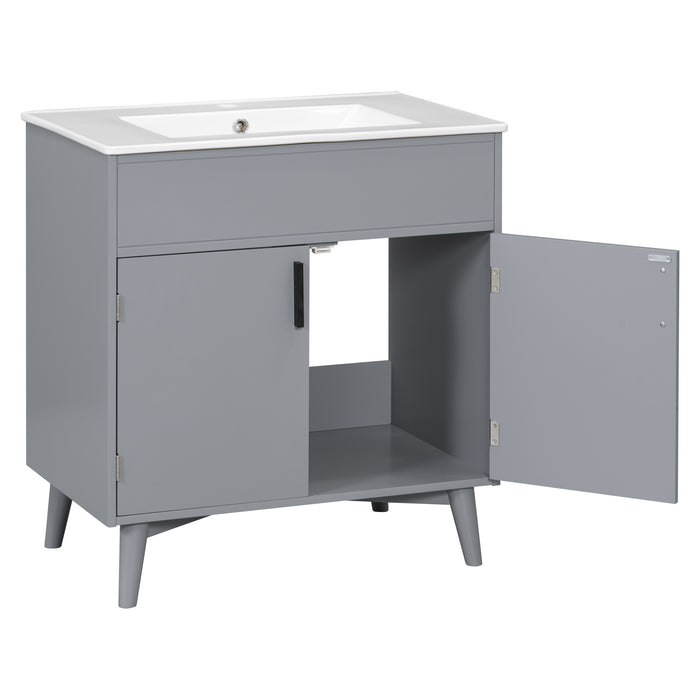 Bathroom Vanity Set With Sink, Combo Cabinet, Bathroom Storage Cabinet