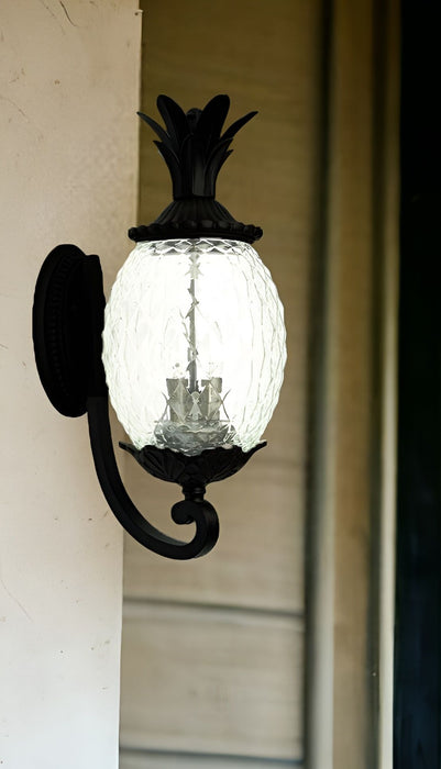 Pineapple Wall Light - Matte Black