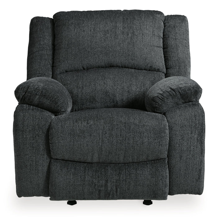 Draycoll - Slate - Power Rocker Recliner - Fabric