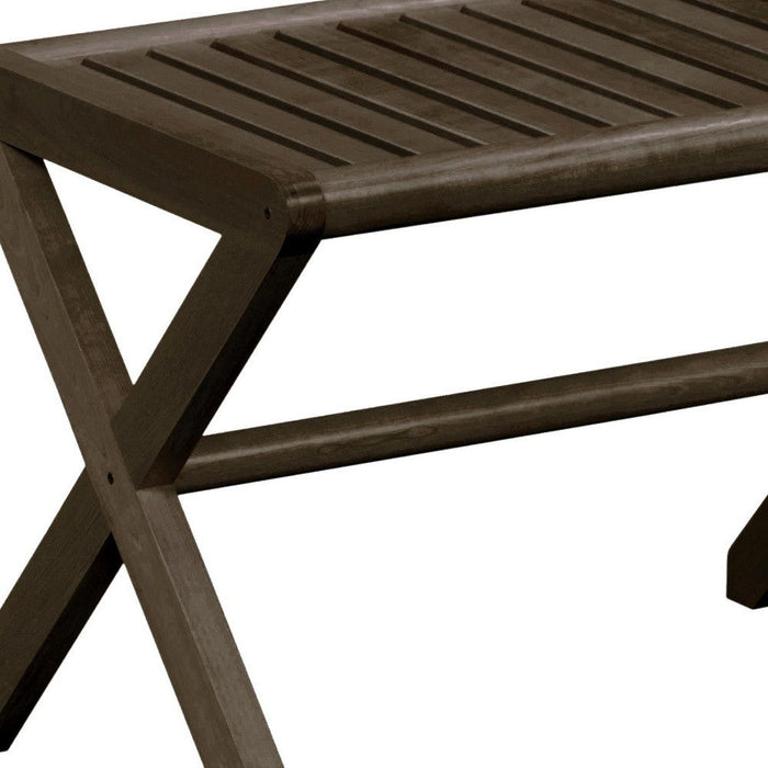 Bench / Bar Chair - Dark Brown