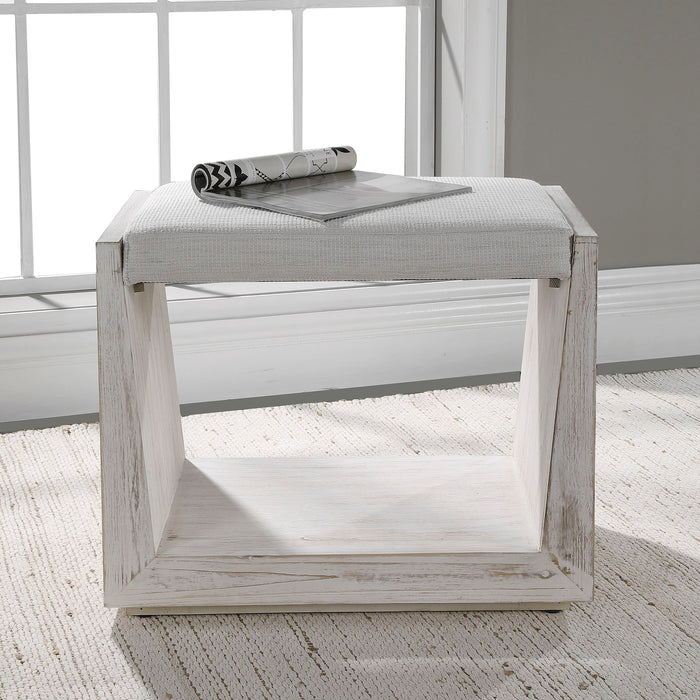 Cabana - Small Bench - White