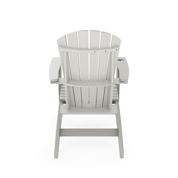 Adirondack Chair Sturdy HDPE Poly Lumber For Poolside, Patio, And Garden Relaxation