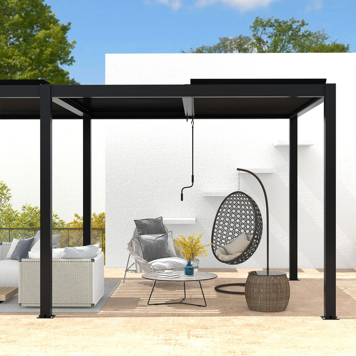 Louver Pergola Aluminium Frame & Louvers