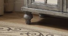 Velika - Weathered Console Table - Gray