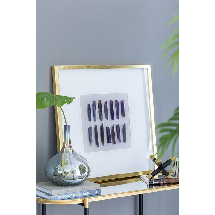 Grace Purple Agate Shadow Boxes Wall Art (Set of 2) - Multicolor