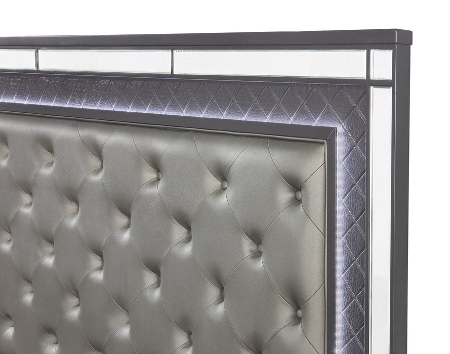 Refino - Queen Headboard - Gray