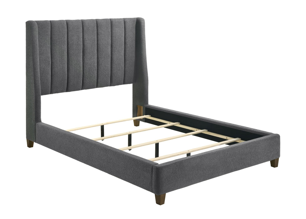 Agnes - King Headboard And Footboard - Charcoal