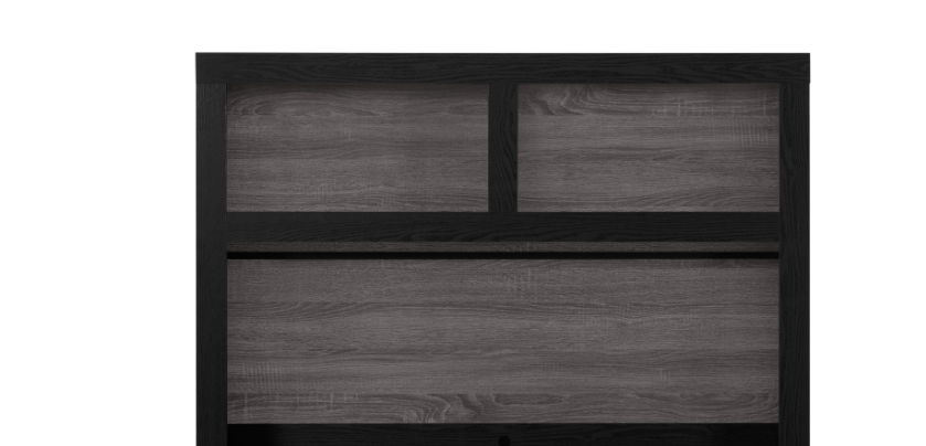 Soluto - Desk - Gray / Black