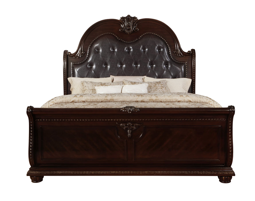 Stanley - King Panel Headboard - Cherry