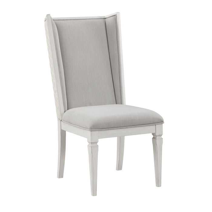 Katia - Side Chair (Set of 2) - Gray / White