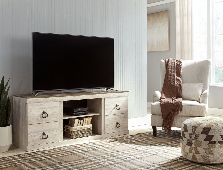 Willowton - TV Stand With Fireplace Option