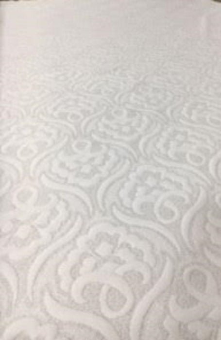 Gillian Cool Gel Firm Foam Queen Hybrid Mattress - White