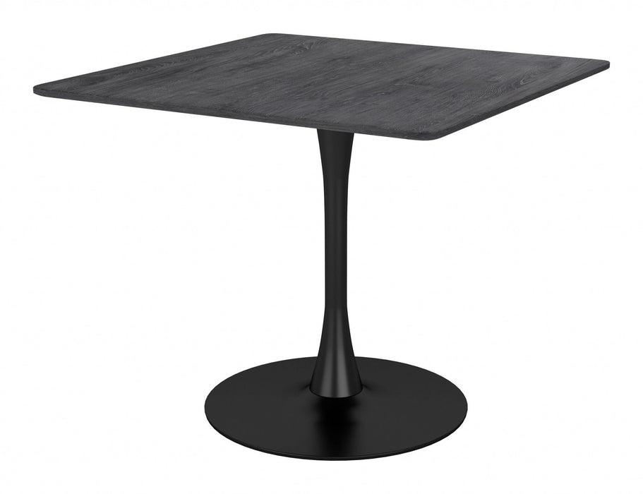 Steel Dining Table - Black