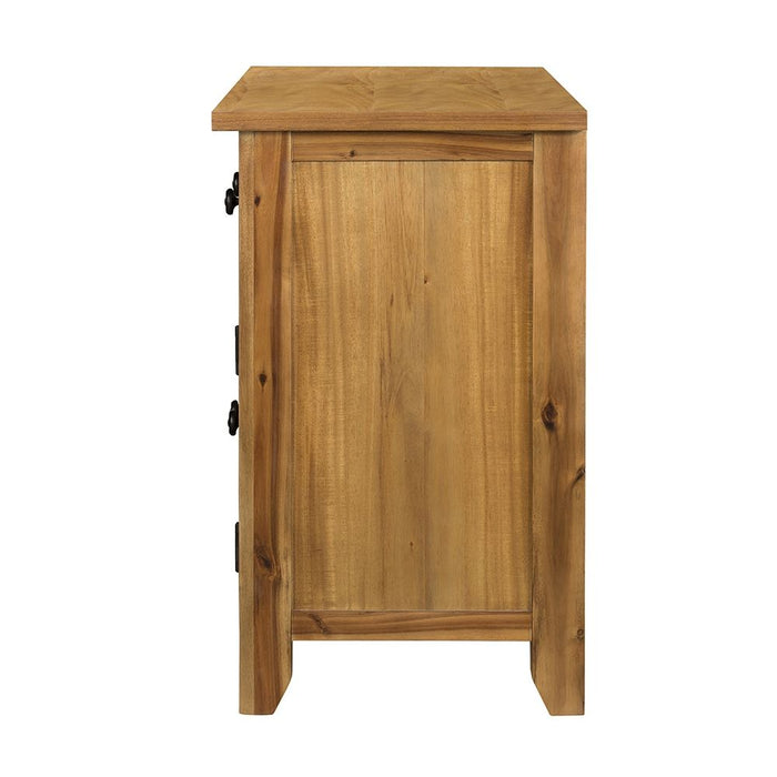 Farmhouse Design Cabinet - Brown