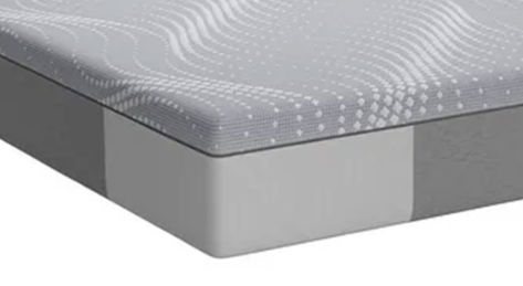 Posturepedic - 12" King Medium Mattress, Memory Foam Paterson - Gray