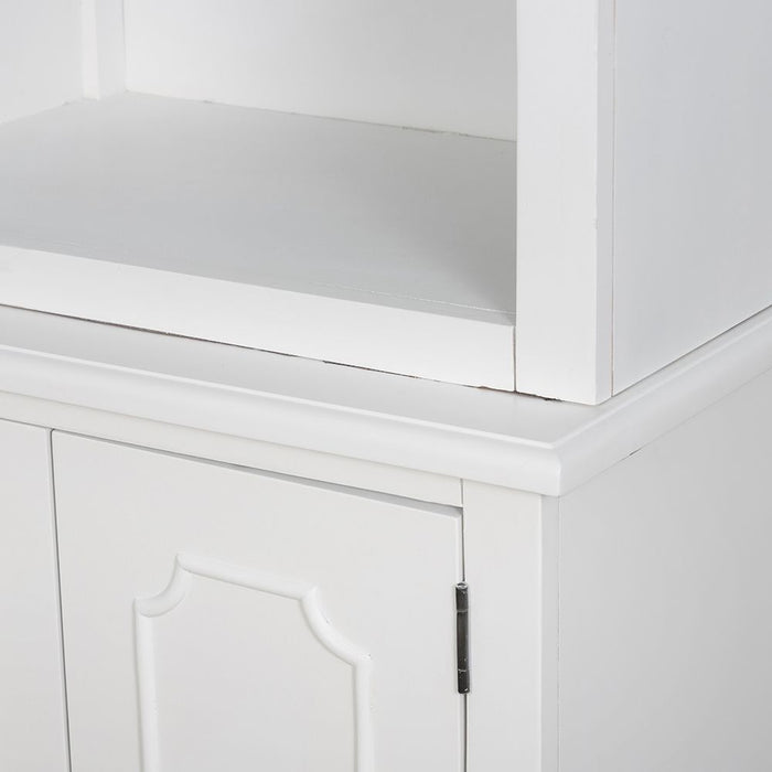 French Country Style Cabinet - White