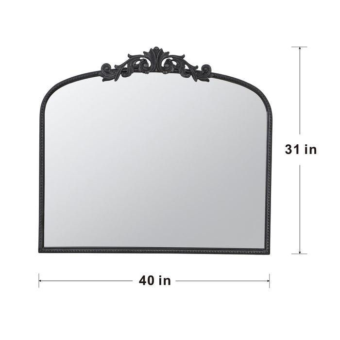 Classic Design Arch Mirror And Baroque Inspired Frame For Living Room Bathrrom Enterway Console