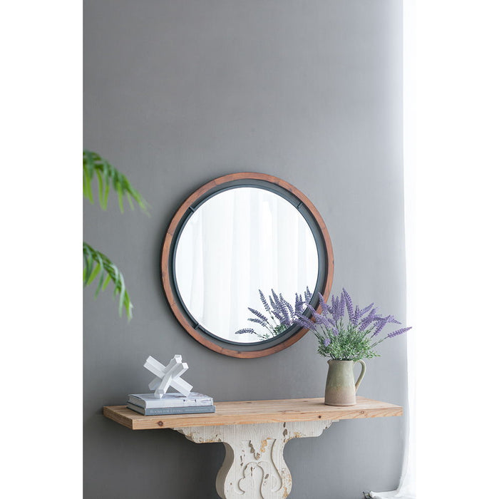 Mogley Wall Mirror - Brown