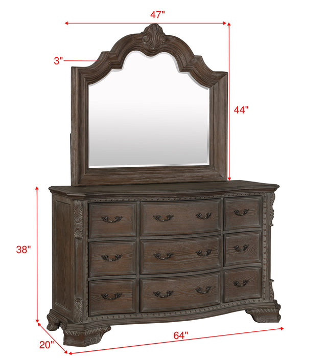 Sheffield - Dresser Top - Gray