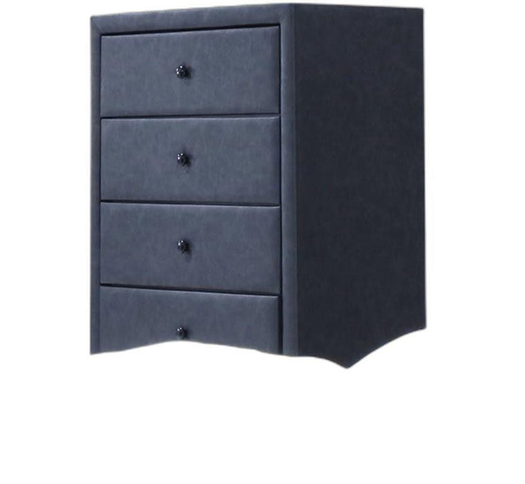 2 Tone Contemporary Chest - Gray