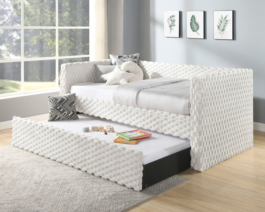 Molly - Daybed Back Side Rail - White Dove