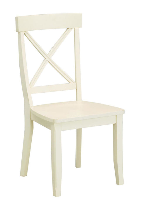 Warwick - Dining Chair (Set of 2) - Wood - White - 38.5"