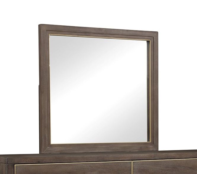 Tango - Mirror - Sandblasted Walnut