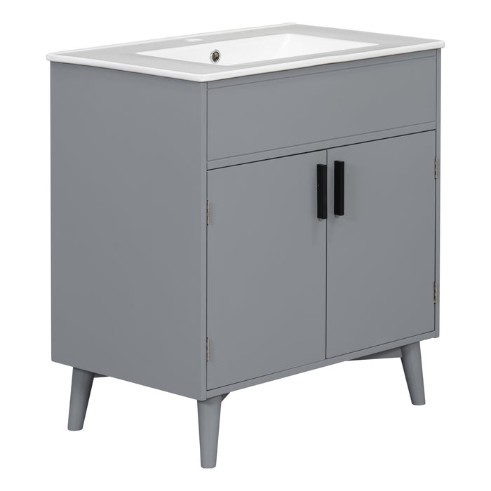 Bathroom Vanity Set With Sink, Combo Cabinet, Bathroom Storage Cabinet