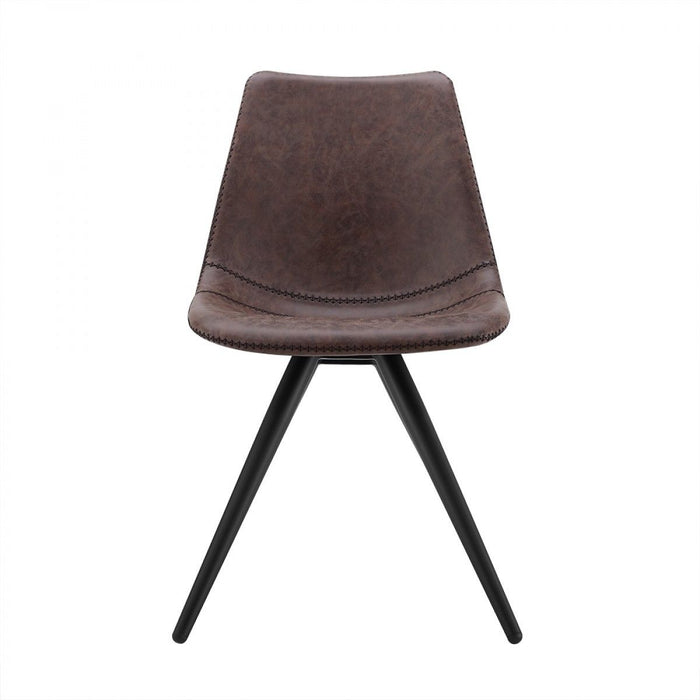 Modern Dining Chairs (Set of 2) - Brown