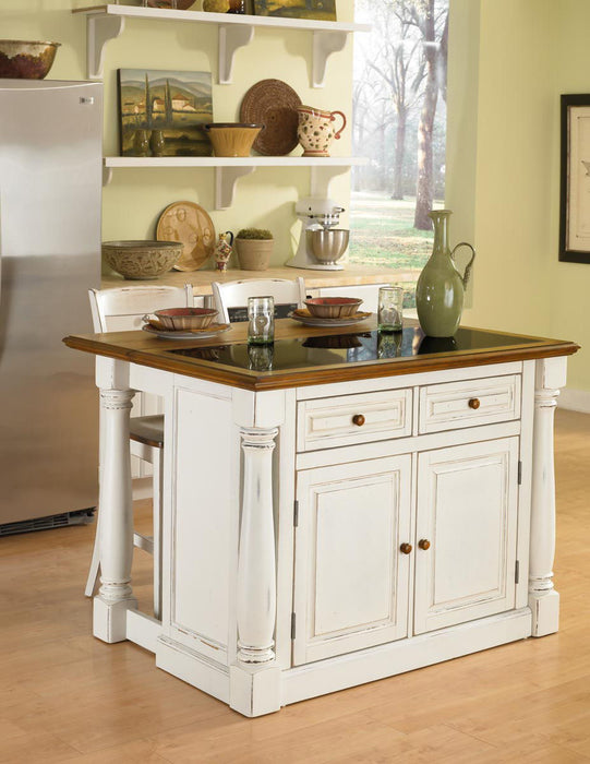 Monarch - Kitchen Island Set