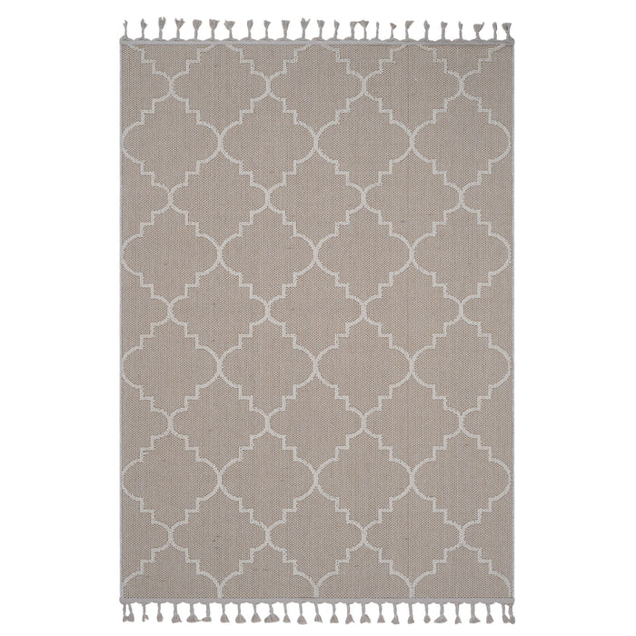 Guros - Trellis Indoor / Outdoor Area Rug - Ivory