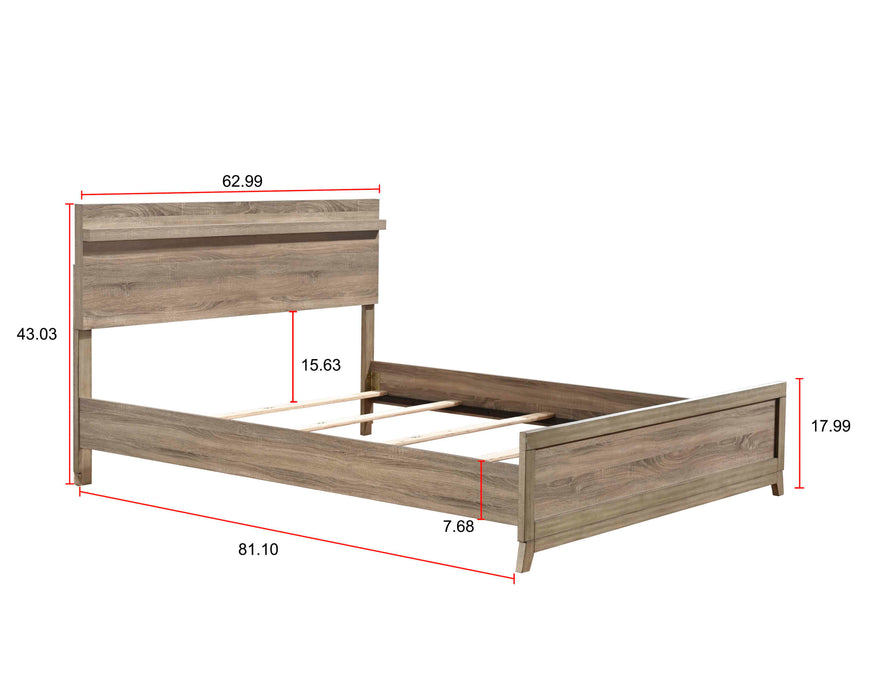 Tilston - King/Queen Rail - Natural