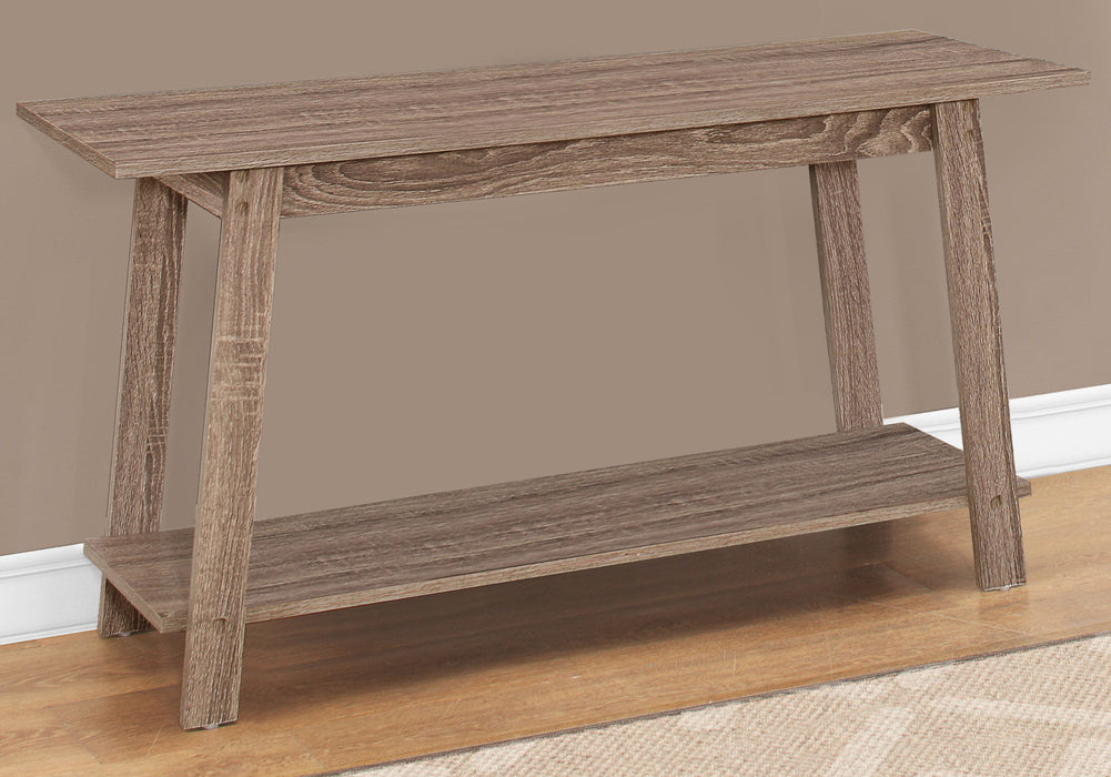 Particle Board Laminate TV Stand - Dark Taupe