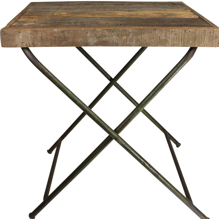 Folding Table - Reclaimed Wood