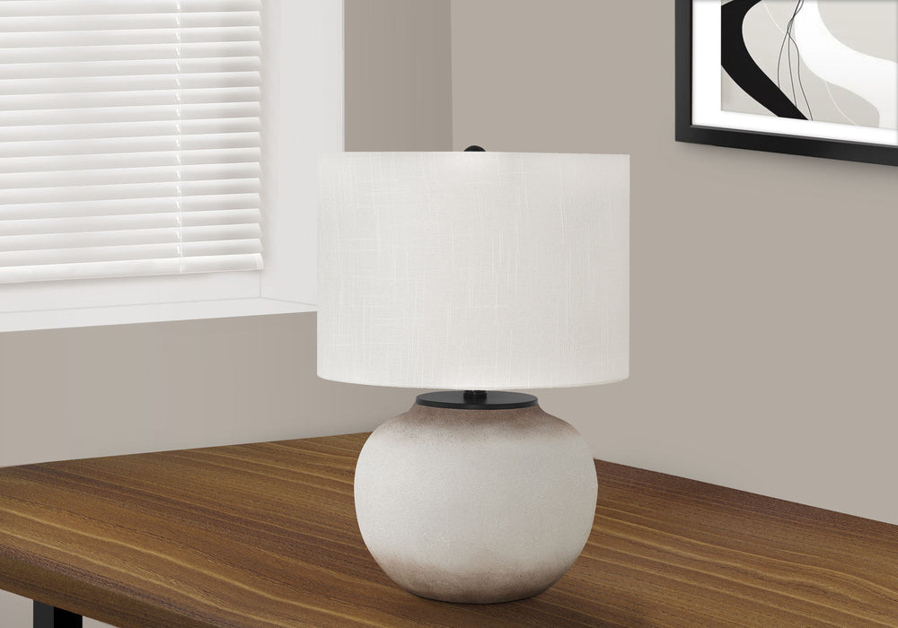 Modern Lighting, Table Lamp, Ceramic - Cream