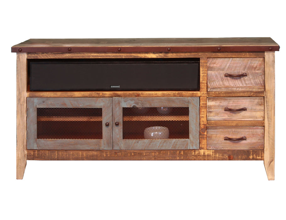Antique - TV Stand with Drawers