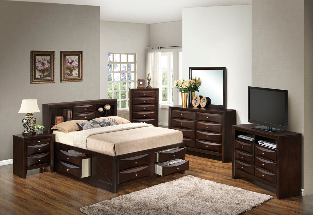 Marilla - Storage Bed With Bookcase Headboard