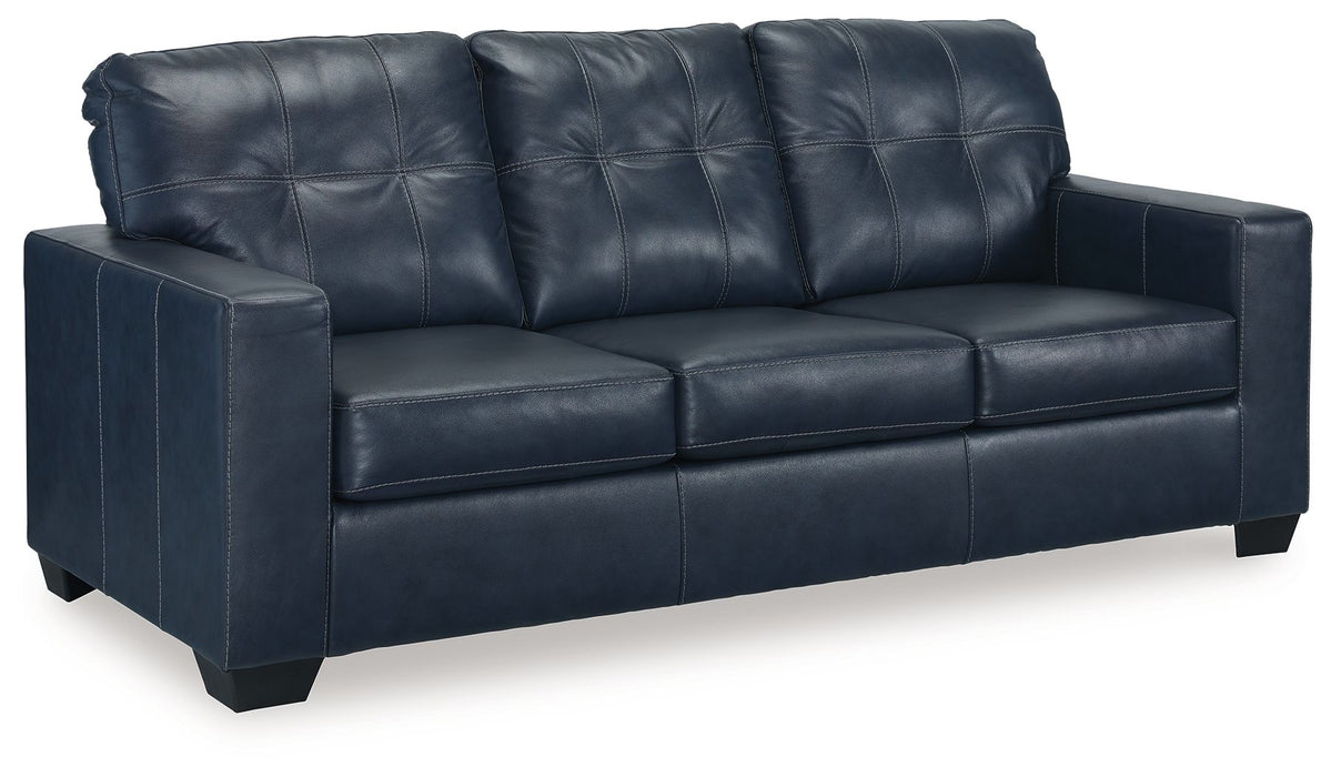 Santorine - Ocean - Sofa - Leather Match