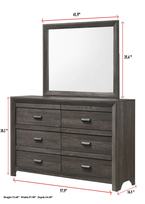 Adelaide - Dresser Top - Gray