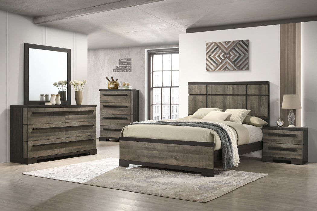 Remington - Queen Headboard And Footboard - Dark Brown