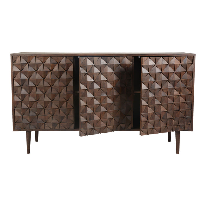 Pablo - 3 Door Sideboard - Brown