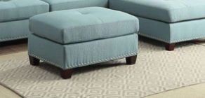 Laurissa - Linen Ottoman