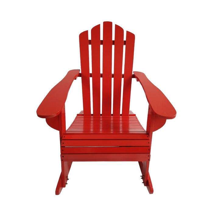 Reclining Outdoor Rocking Adirondack Chair