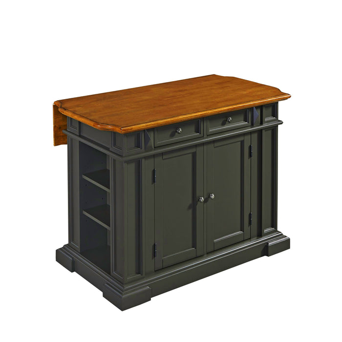 Montauk - Kitchen Island - Wood - Dark Gray